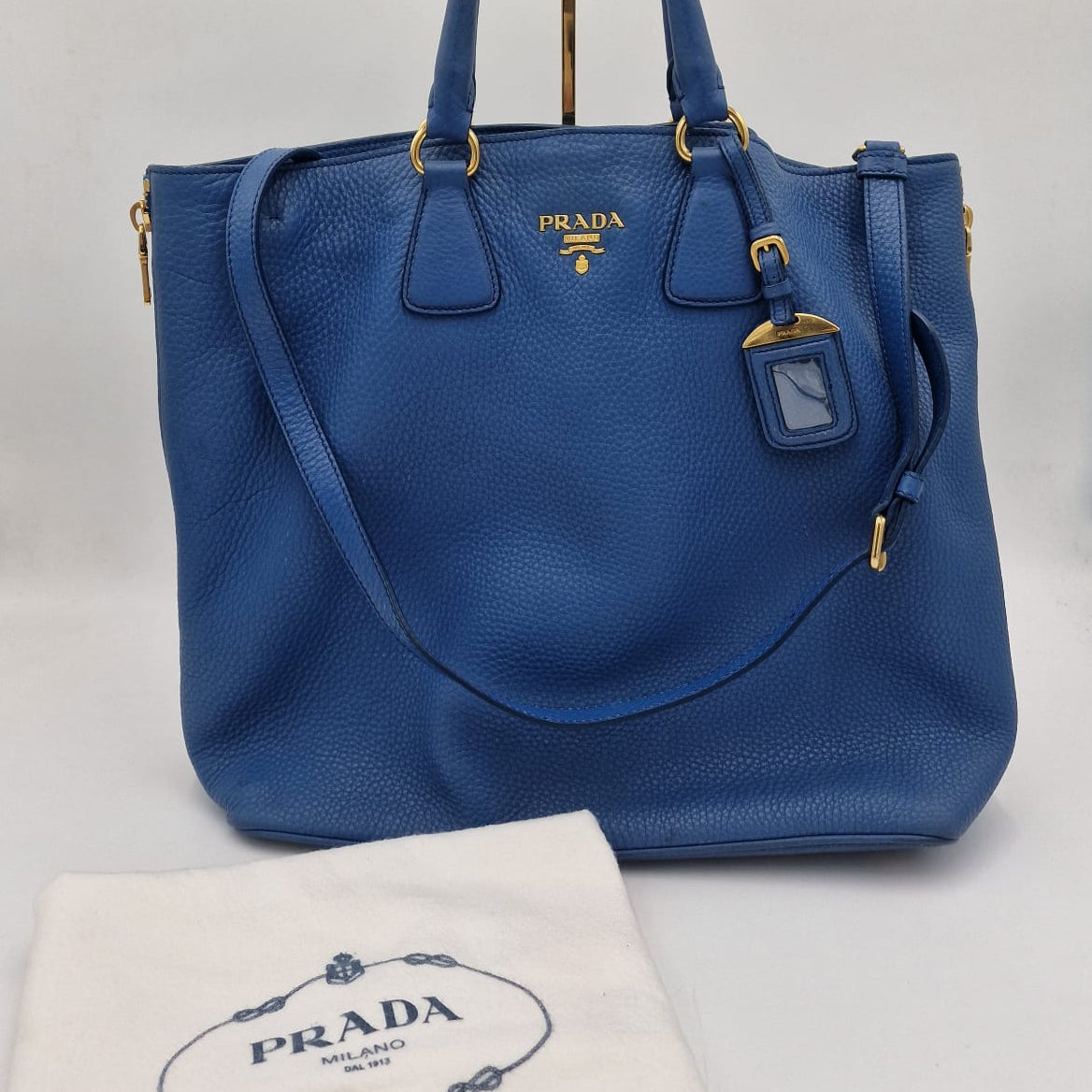 Prada Vitello Daino Tote
