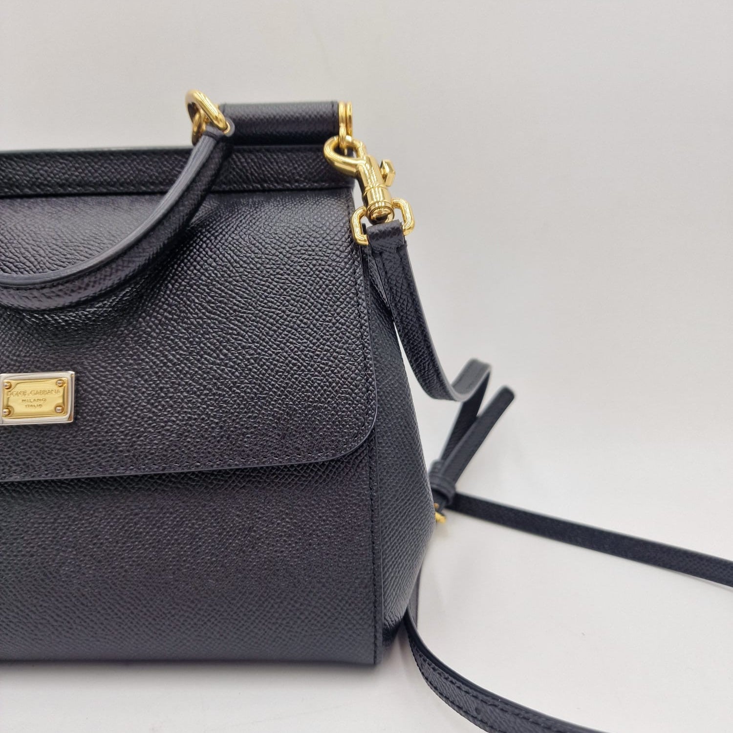 Dolce &amp; Gabbana Bolso Sicilia Negro
