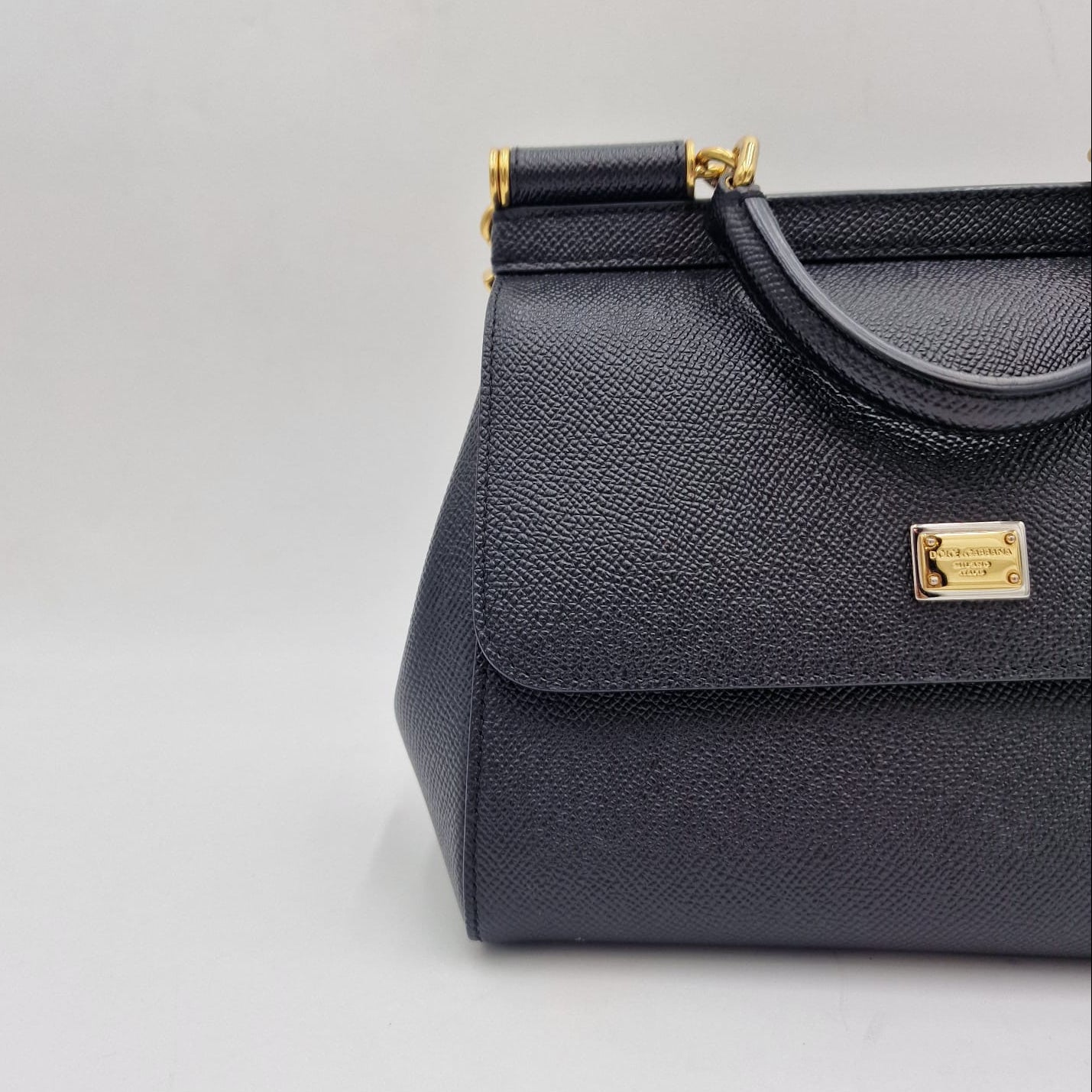 Dolce &amp; Gabbana Bolso Sicilia Negro