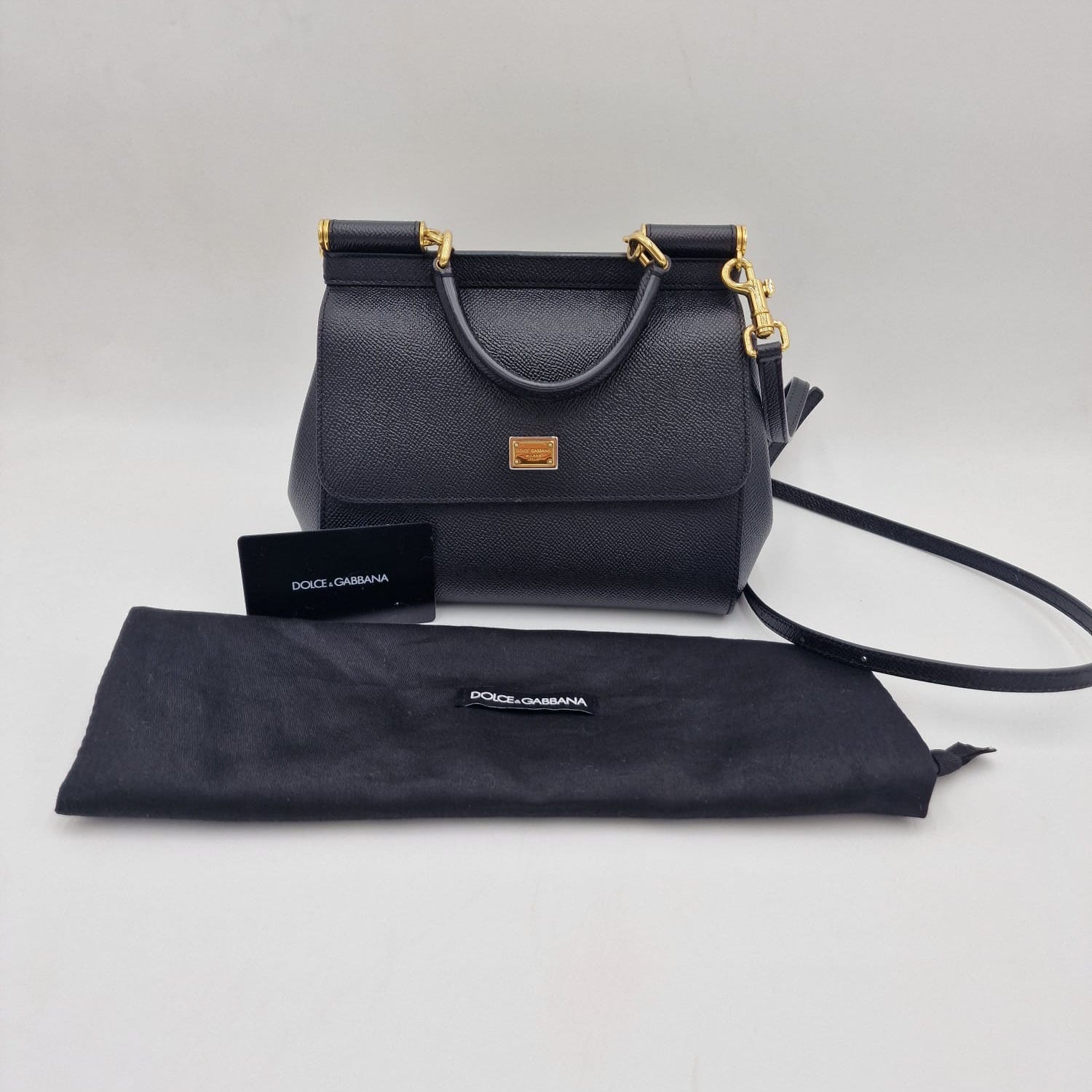Dolce &amp; Gabbana Sicily Black Bag