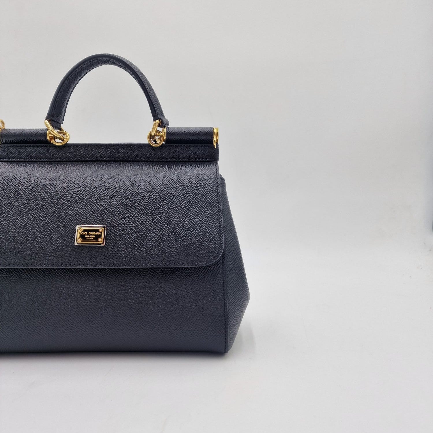 Dolce &amp; Gabbana Bolso Sicilia Negro