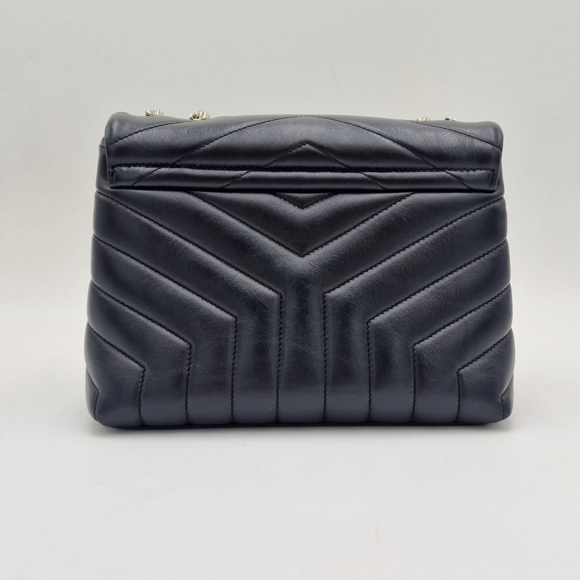 Saint Laurent Loulou Small Leather Bag Black