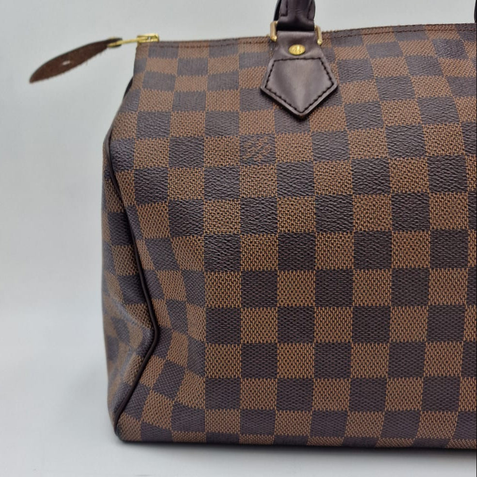 Louis Vuitton Speedy 30 Damier Ebene