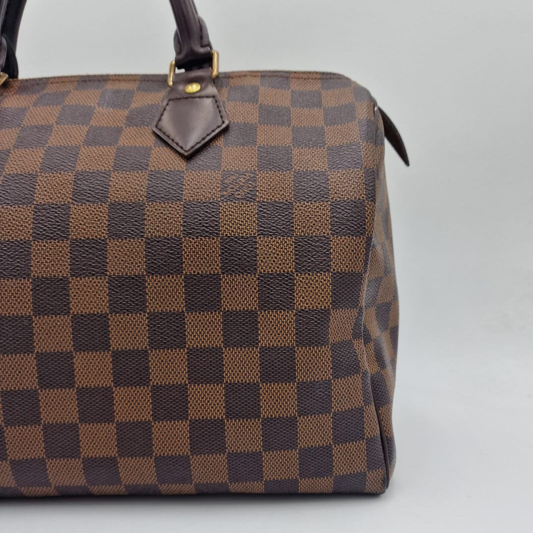 Louis Vuitton Speedy 30 Damier Ebene