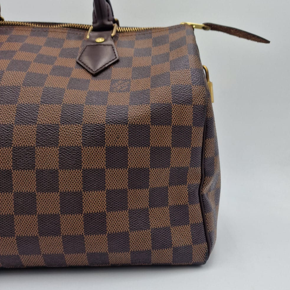 Louis Vuitton Speedy 30 Damier Ebene