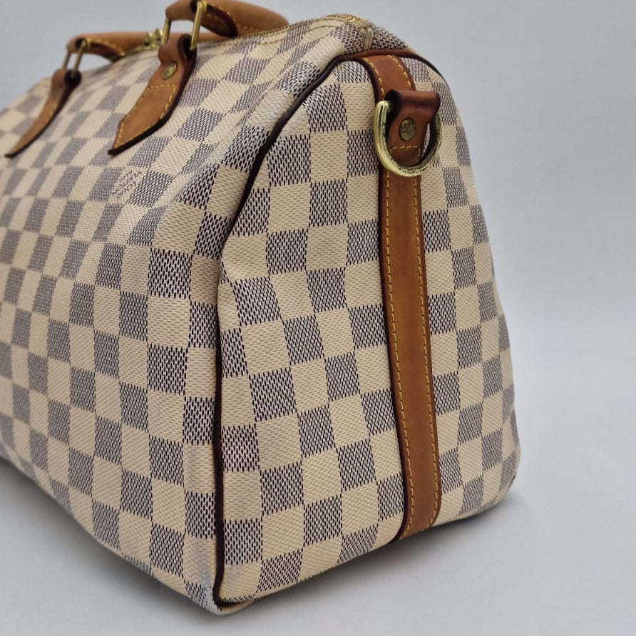 Louis Vuitton Speedy 25 Bandouliere Empreinte Monograma