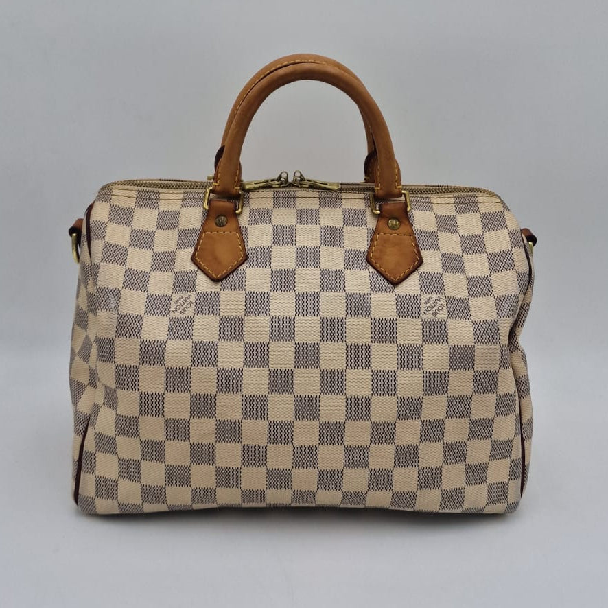Louis Vuitton Speedy 25 Bandouliere Empreinte Monograma