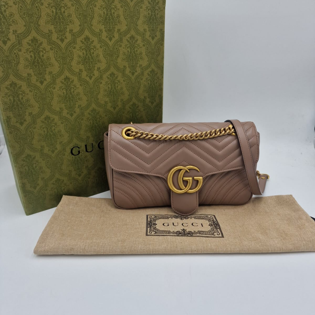 Gucci Marmont Dusty Pink