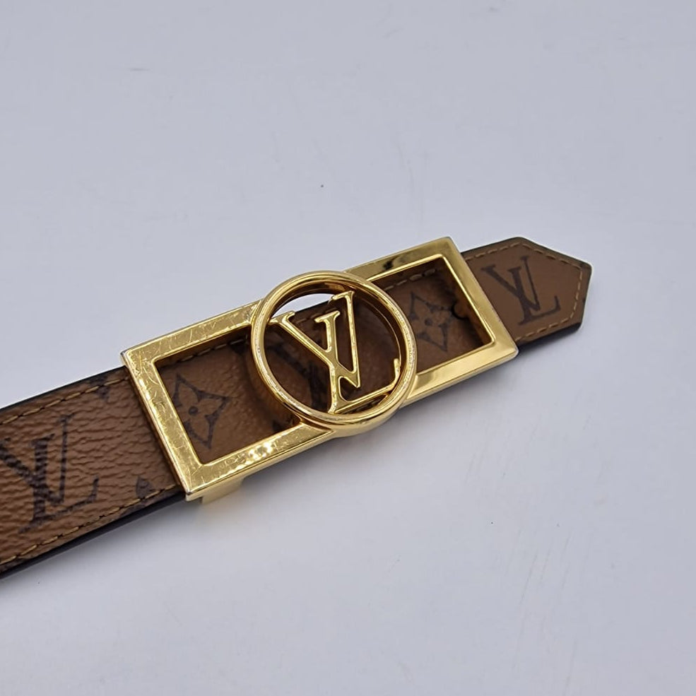 Louis Vuitton Dauphine Monogram Reverse Belt