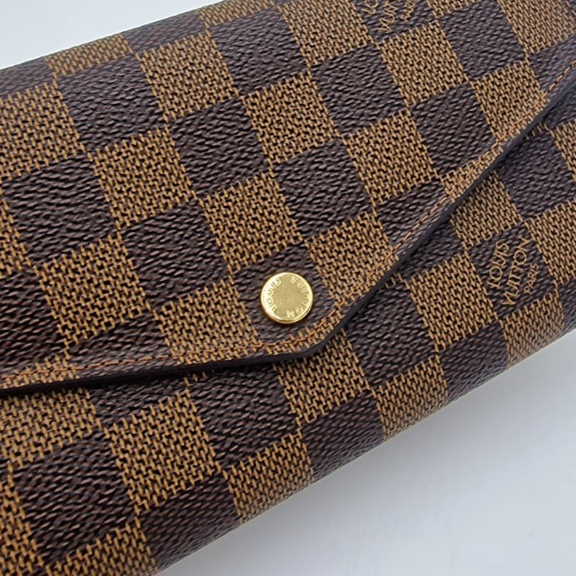 Louis Vuitton Sarah Damier Ebene Wallet