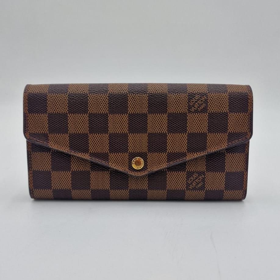 Louis Vuitton Sarah Damier Ebene Wallet