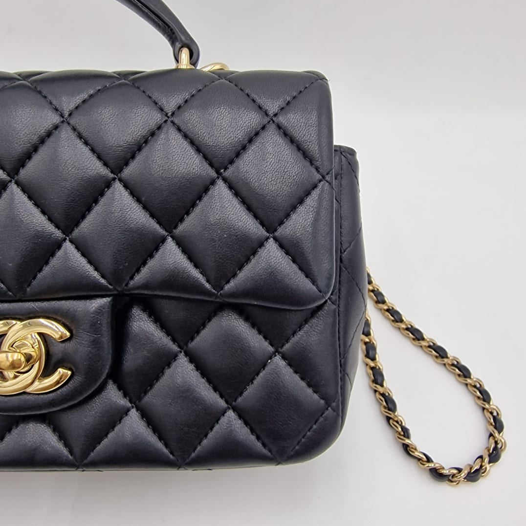 Chanel Handle Lambskin