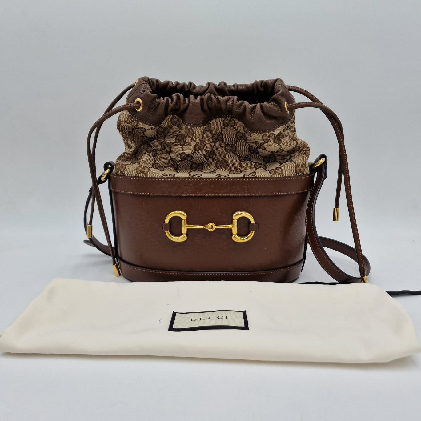 Gucci Bucket Horsebit 1955 Brown