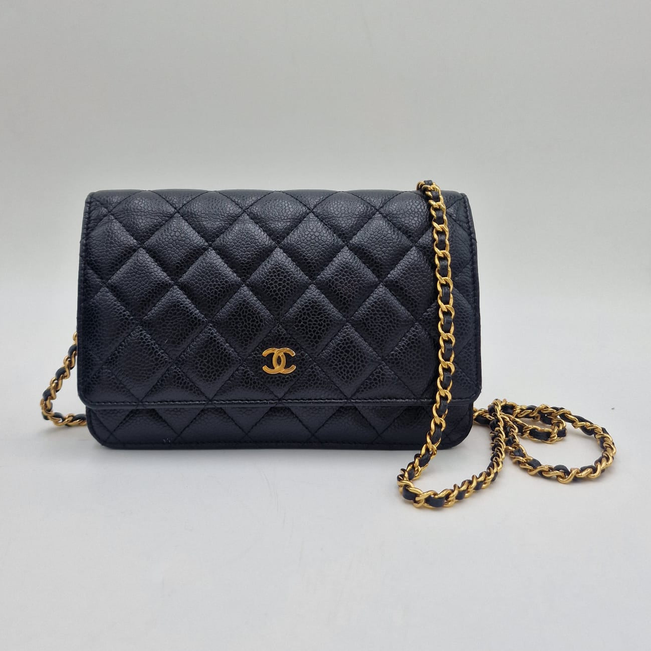 Chanel Classic Caviar WOC