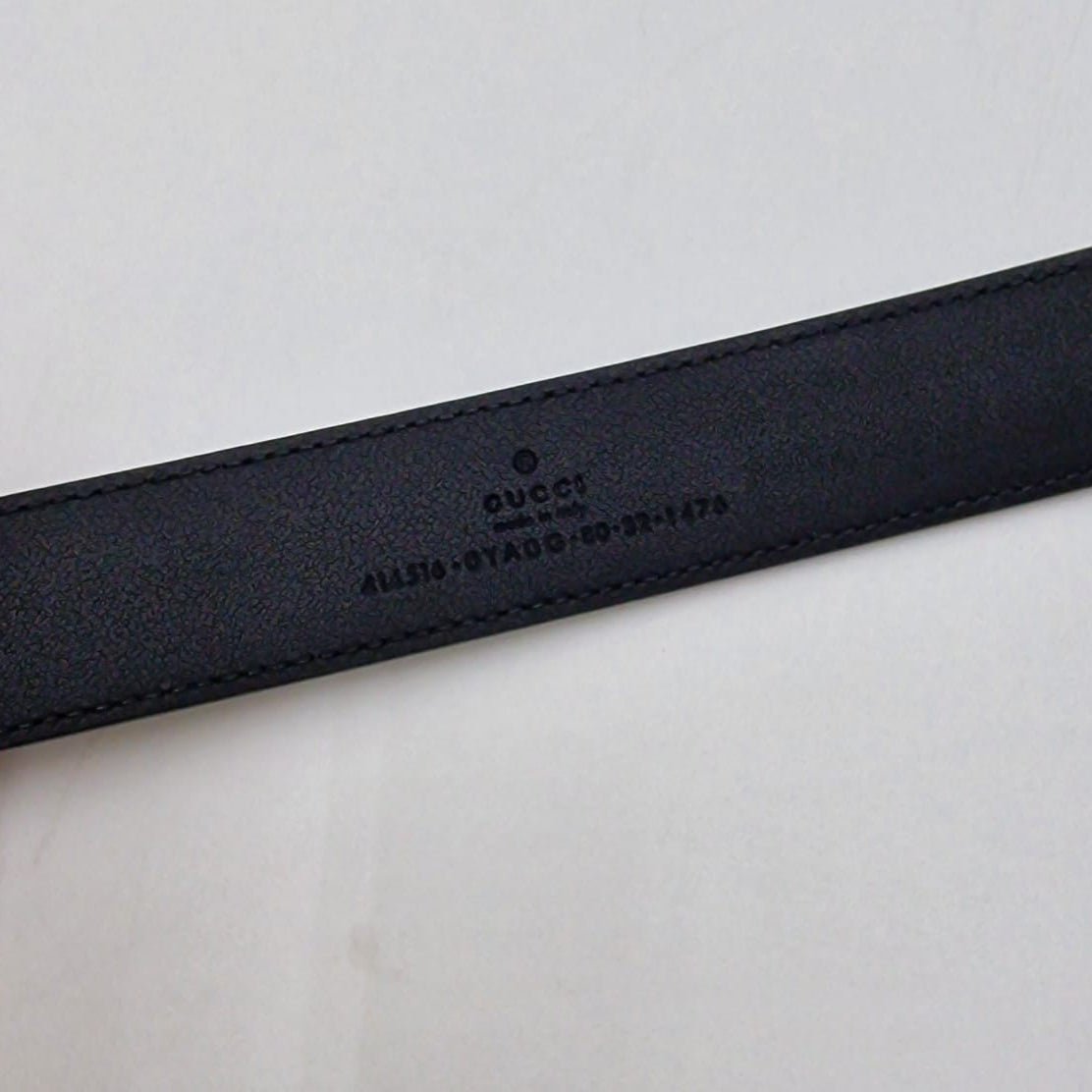 Gucci Double GG Marmont Leather Belt