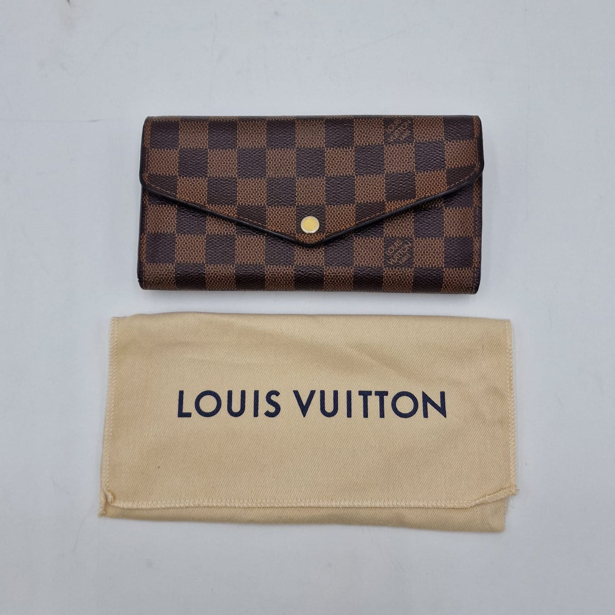 Louis Vuitton Sarah Damier Ebene Wallet
