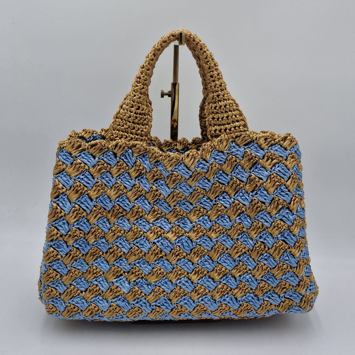 Prada Brown Straw