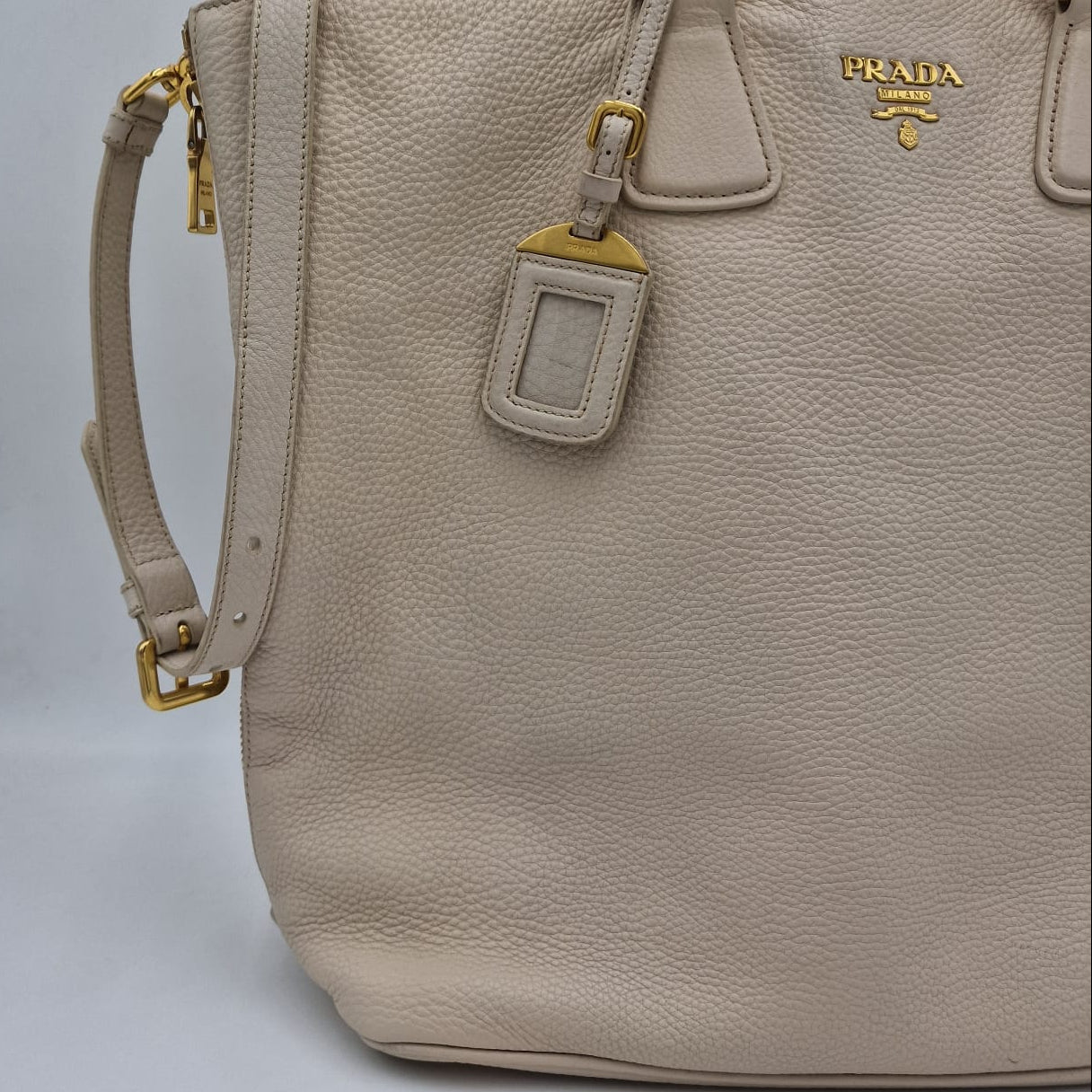 Prada Vitello Daino Tote