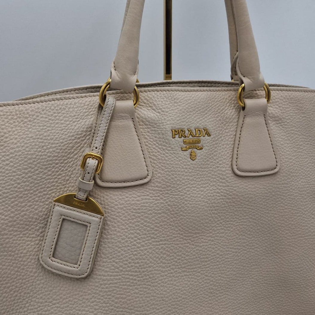 Prada Vitello Daino Tote