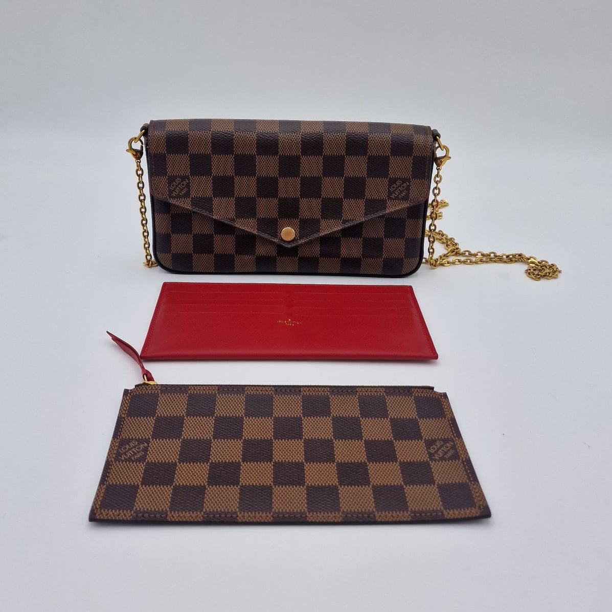 Louis Vuitton Félicie Damier Ebene