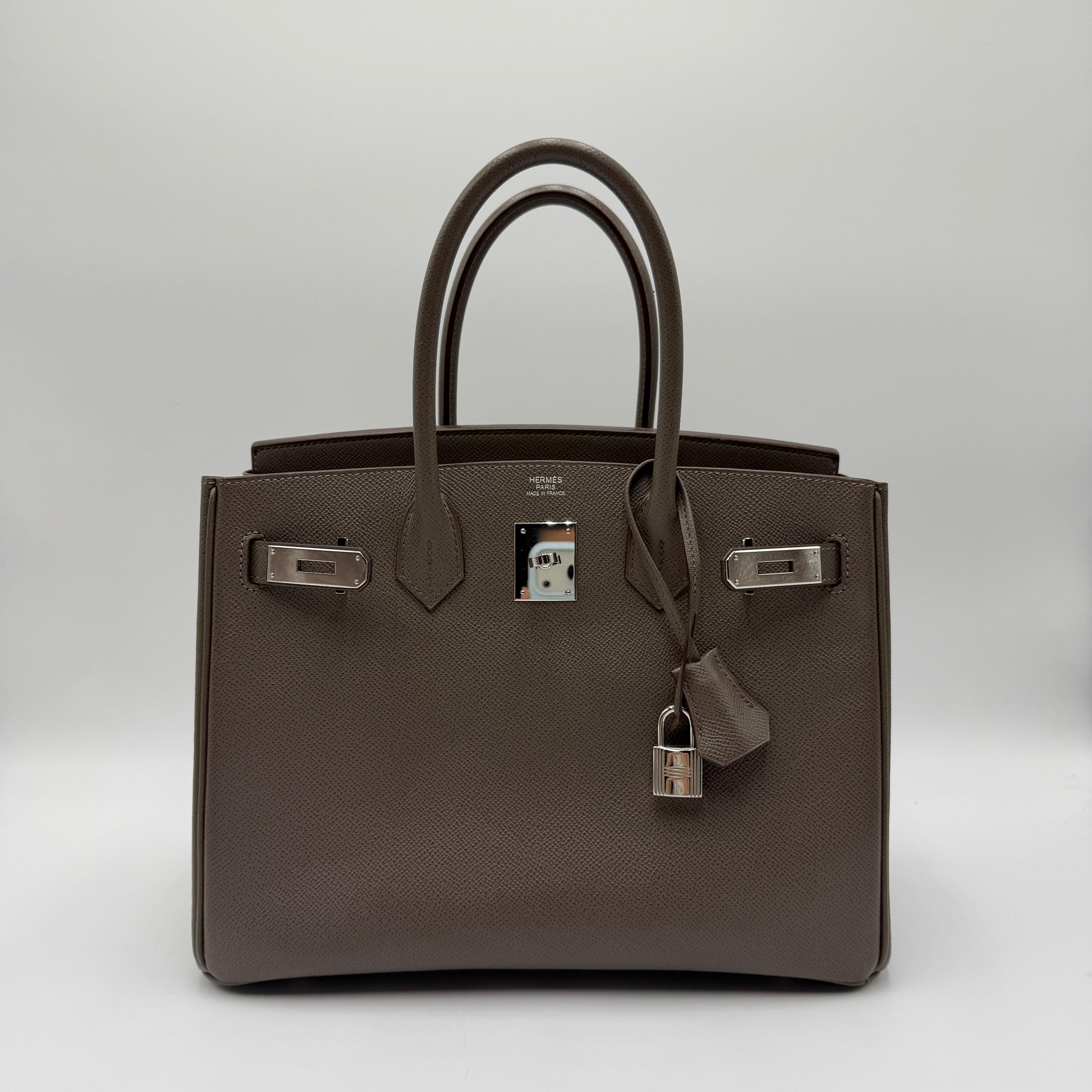 Hermès Birkin 30 Gris Etain