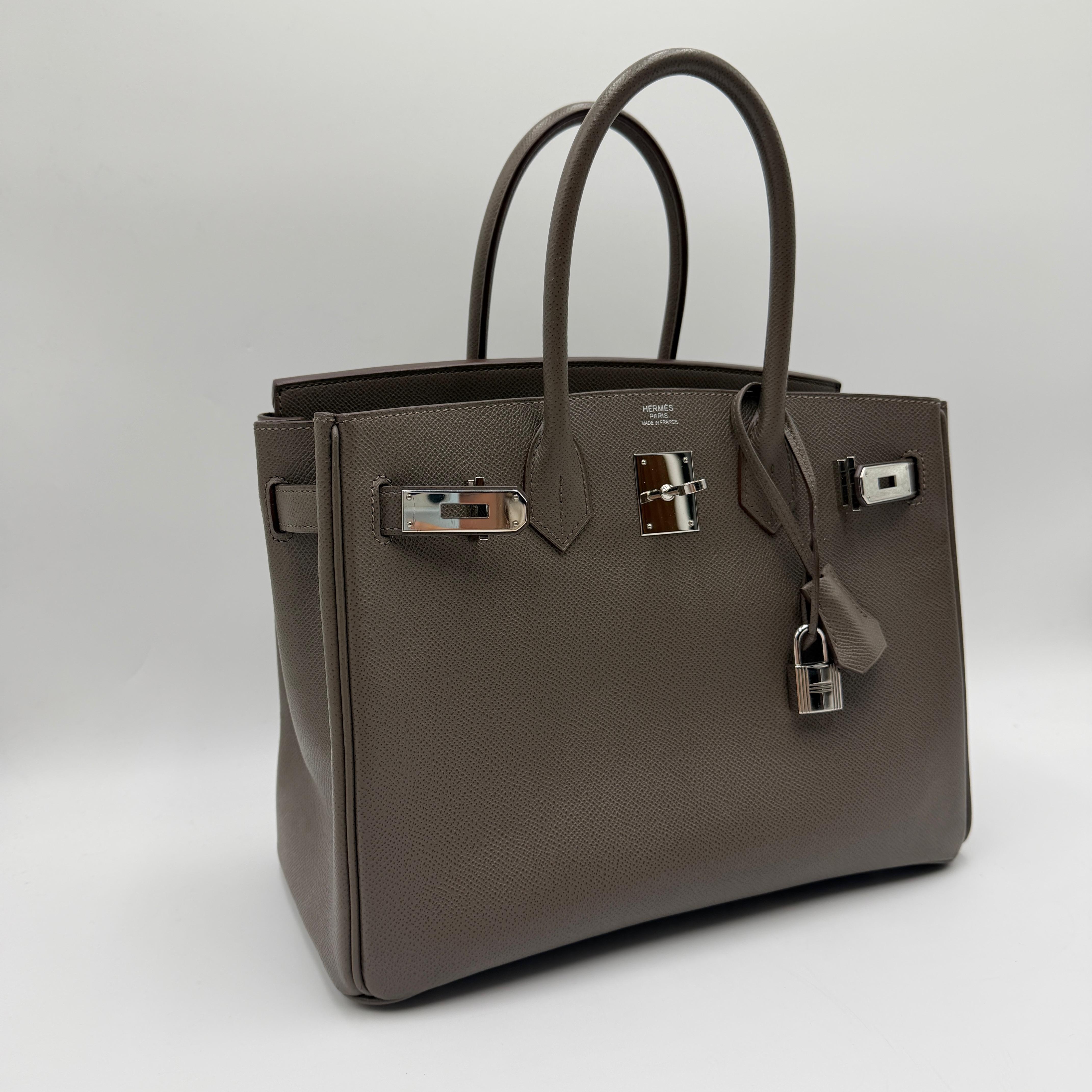 Hermès Birkin 30 Gris Etain
