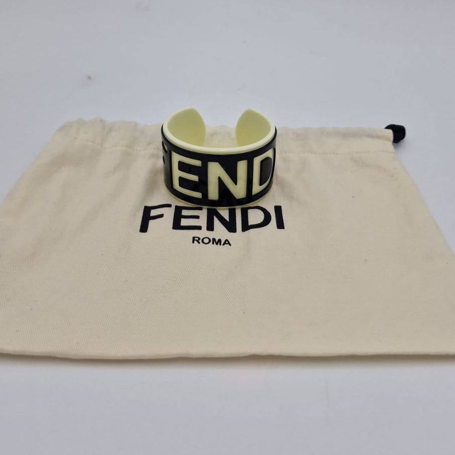 Fendi Fendista Open Cuff Bracelet