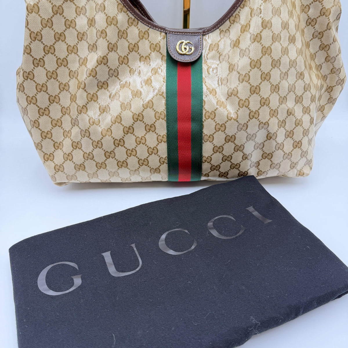 Gucci Giglio Patent Canvas