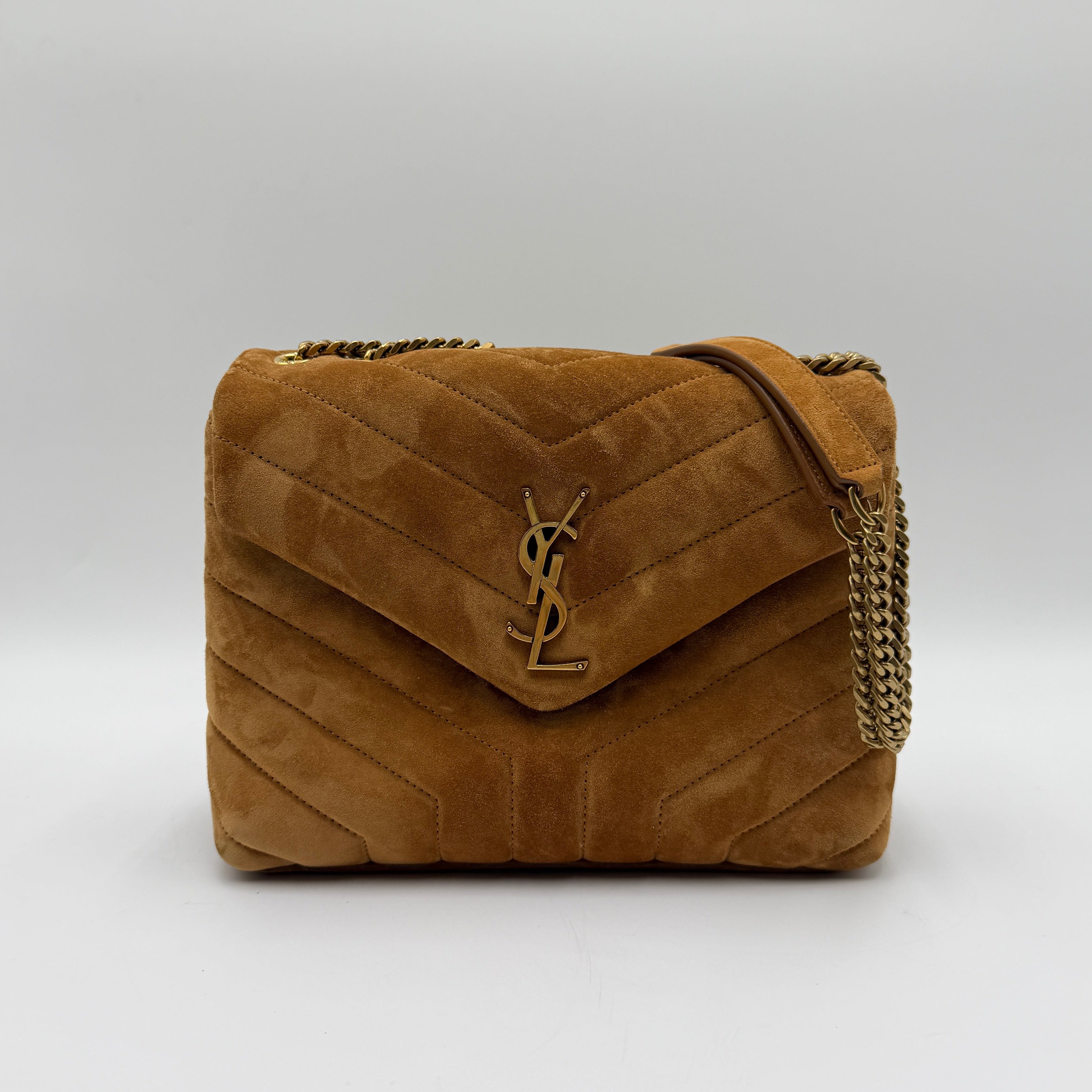 Saint Laurent Loulou Small Suede