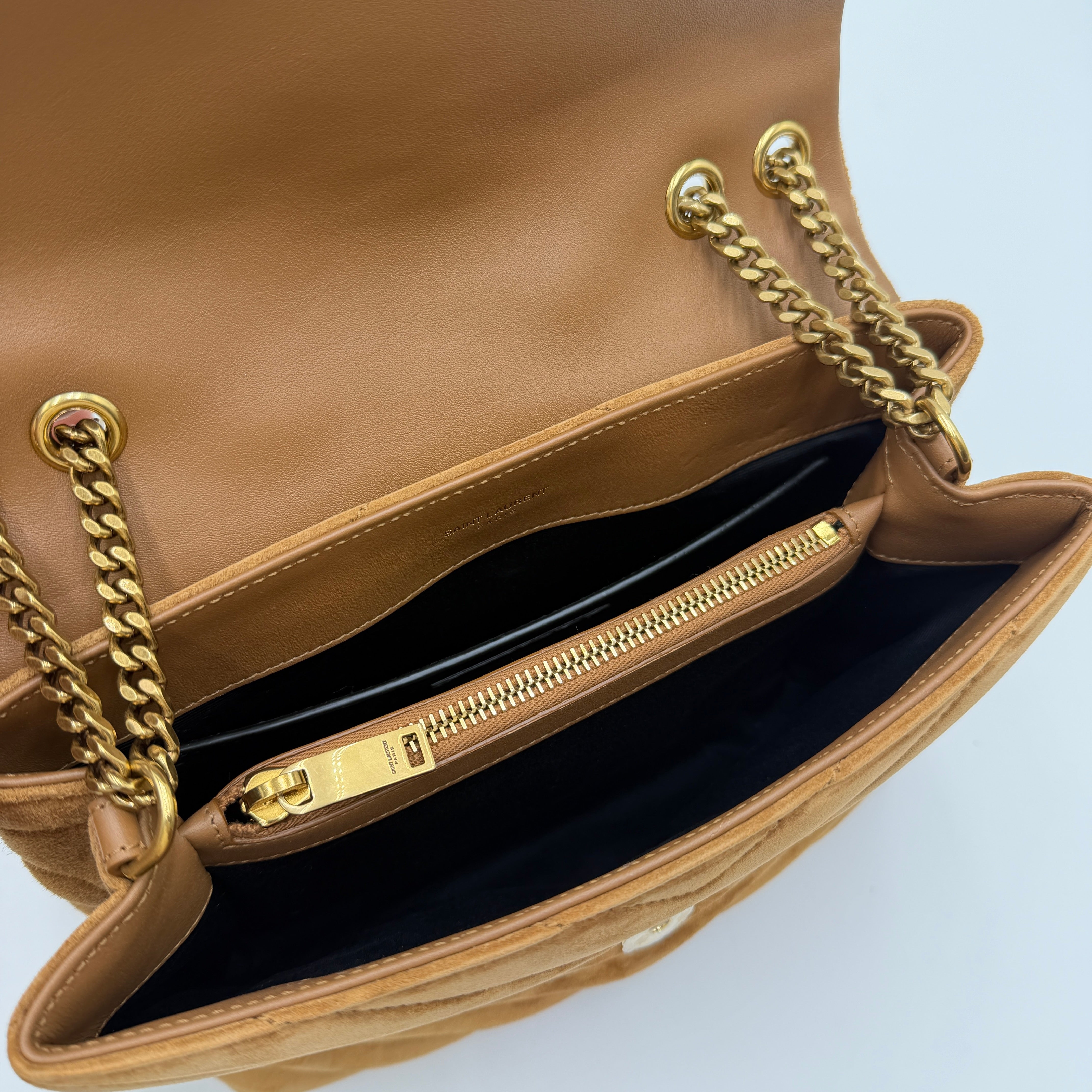 Saint Laurent Loulou Small Suede