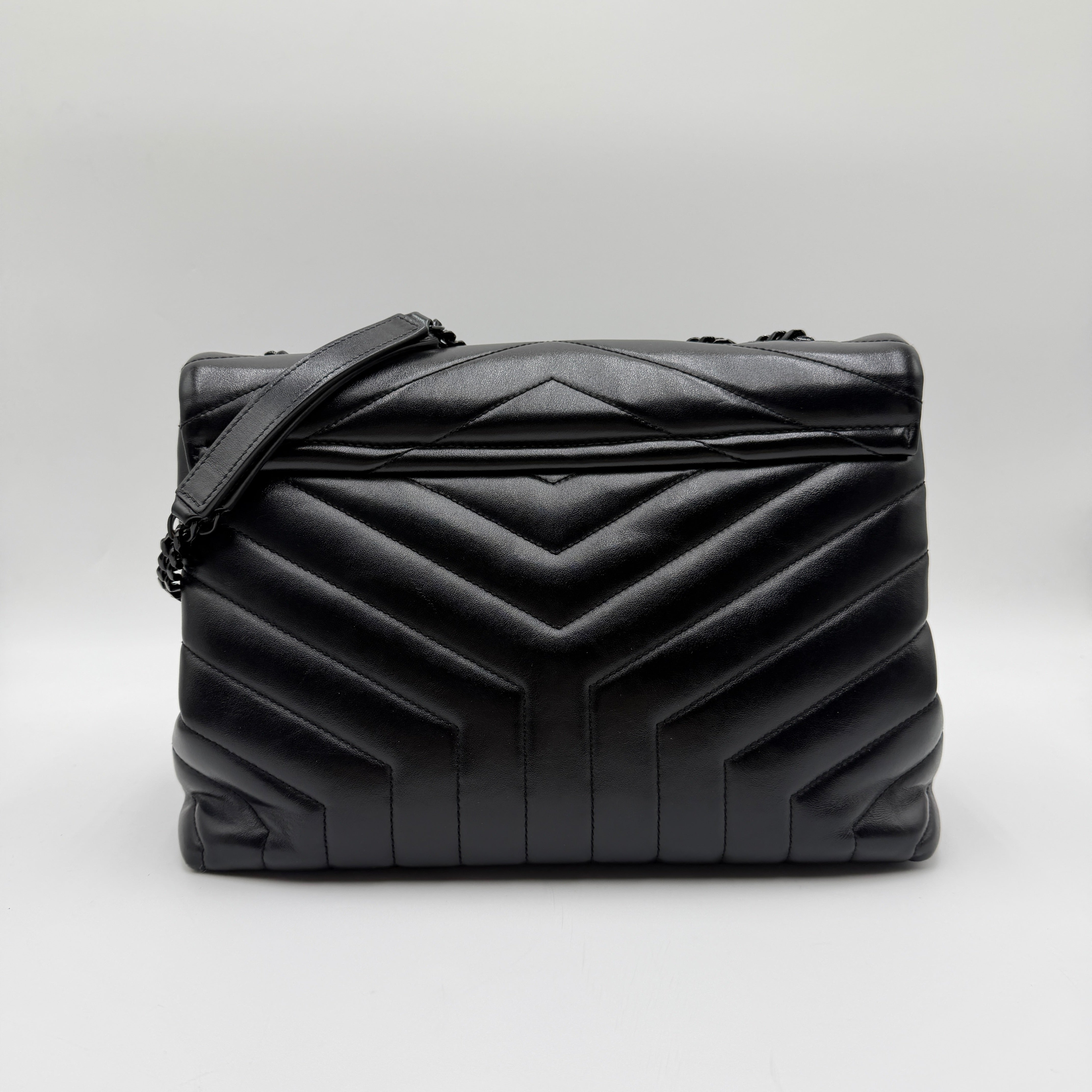 Saint Laurent Loulou Mediano Herrajes negros
