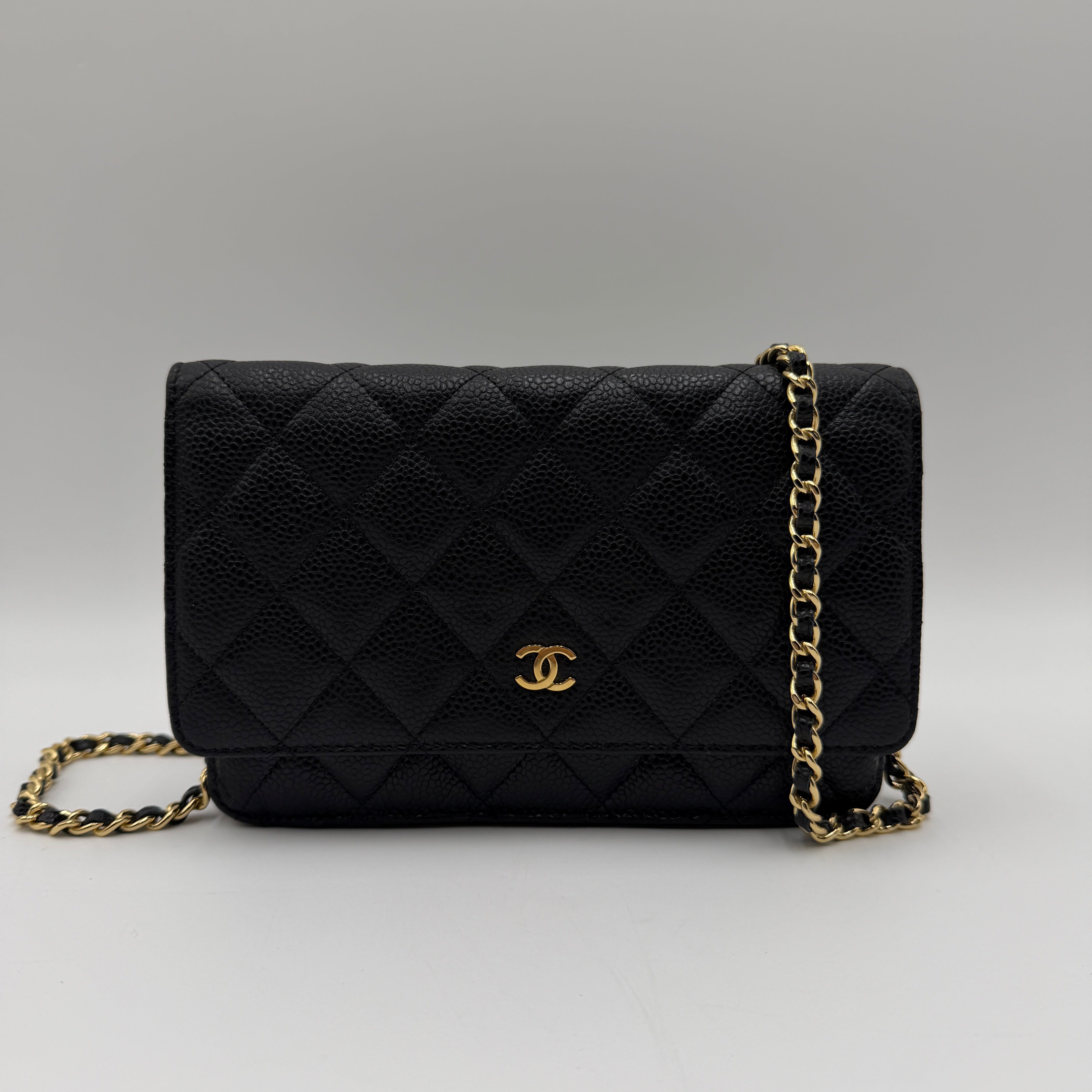 Chanel Classic Caviar WOC