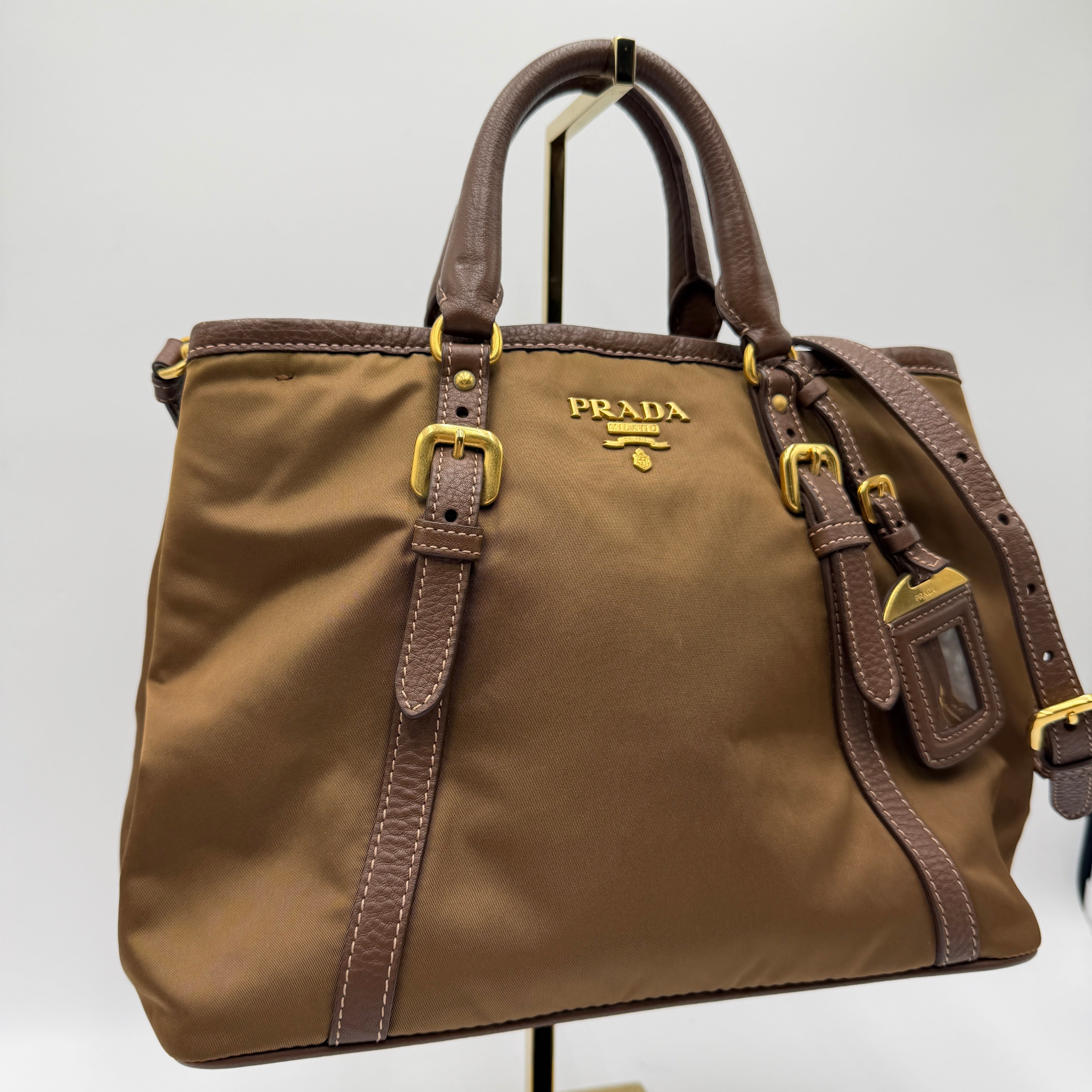 Prada Vitello Daino Tessuto