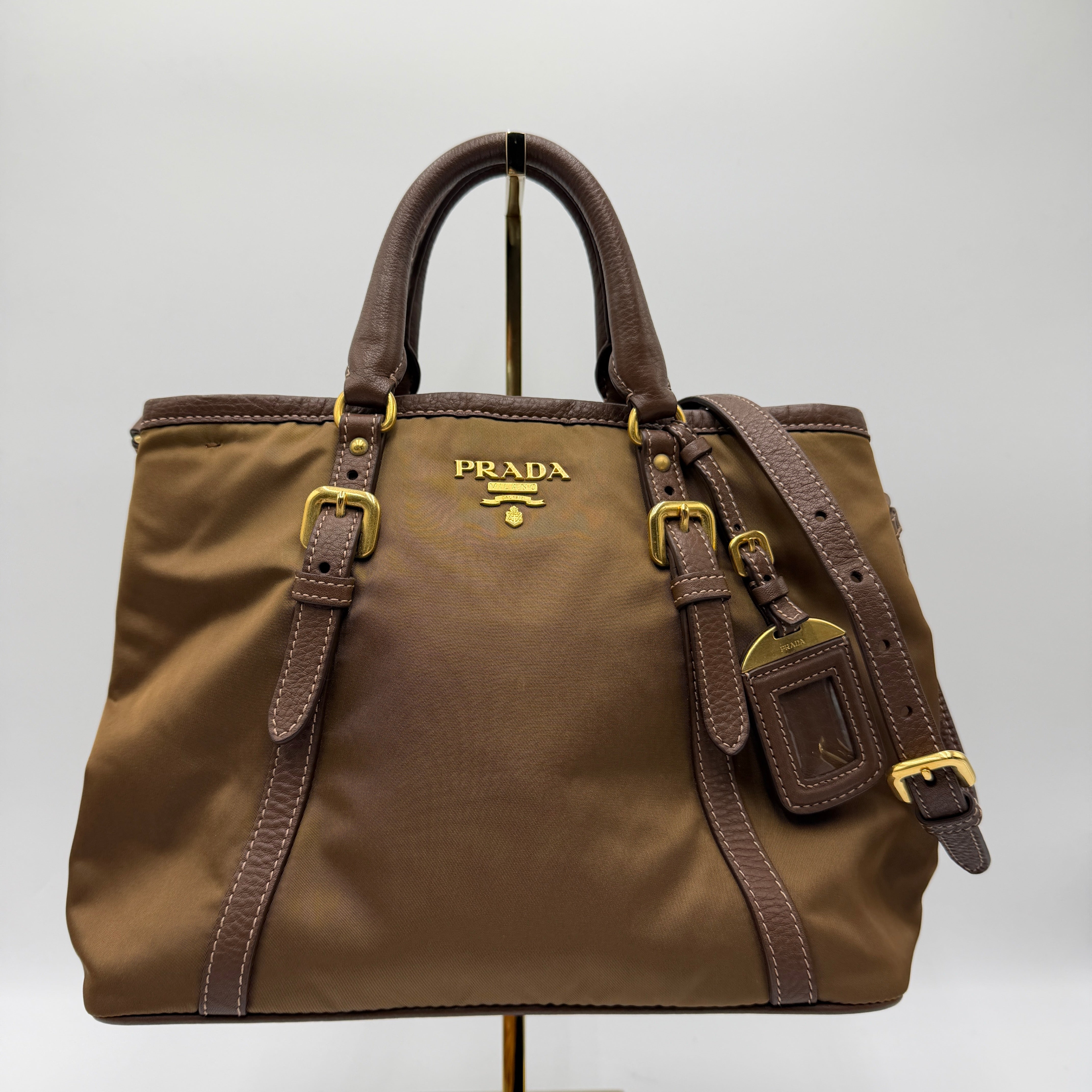 Prada Vitello Daino Tessuto