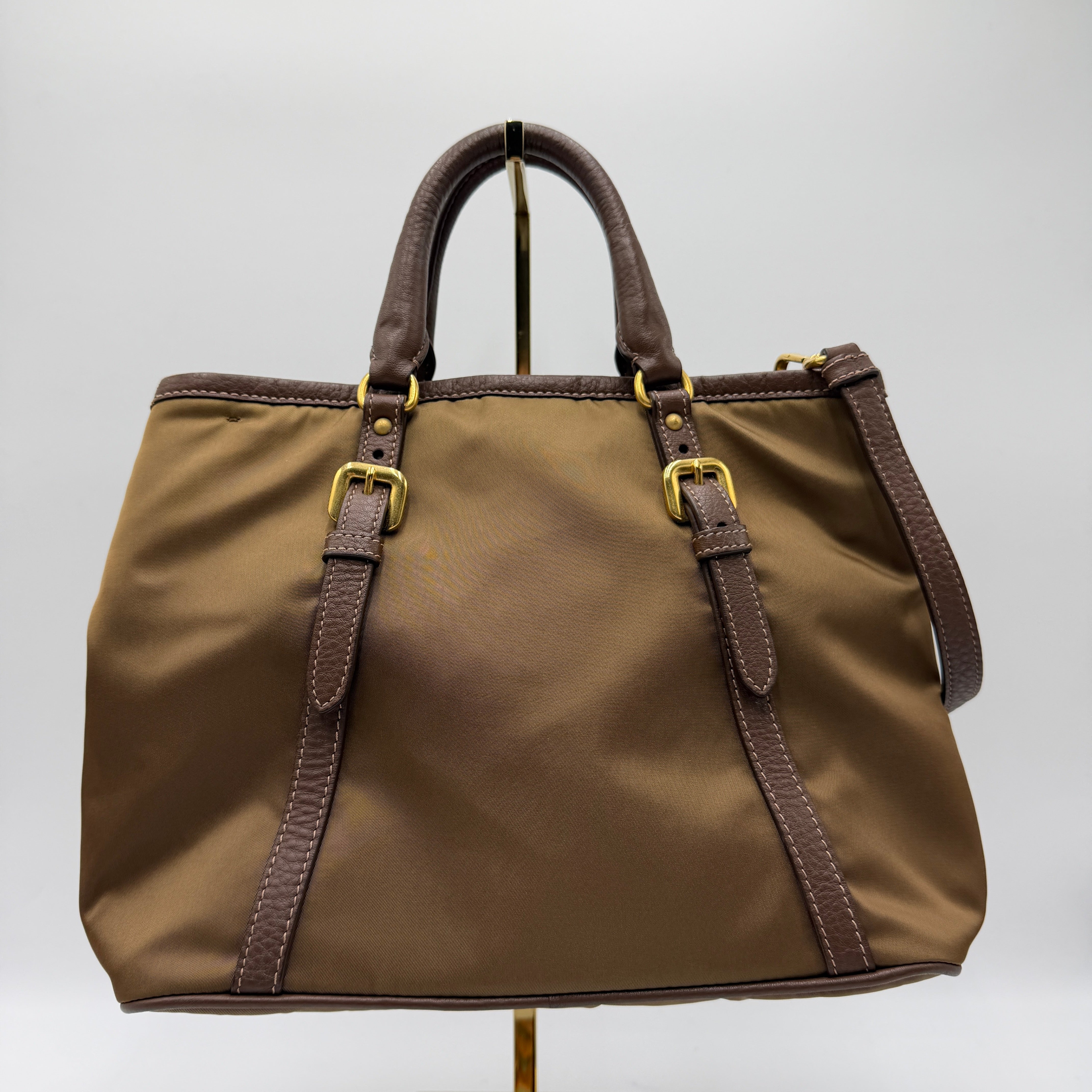 Prada Vitello Daino Tessuto