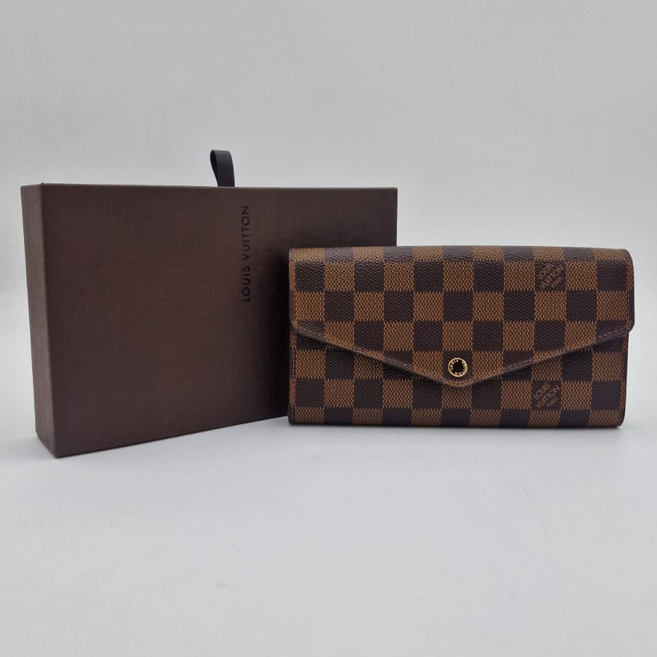 Louis Vuitton Sarah Damier Ebene Wallet