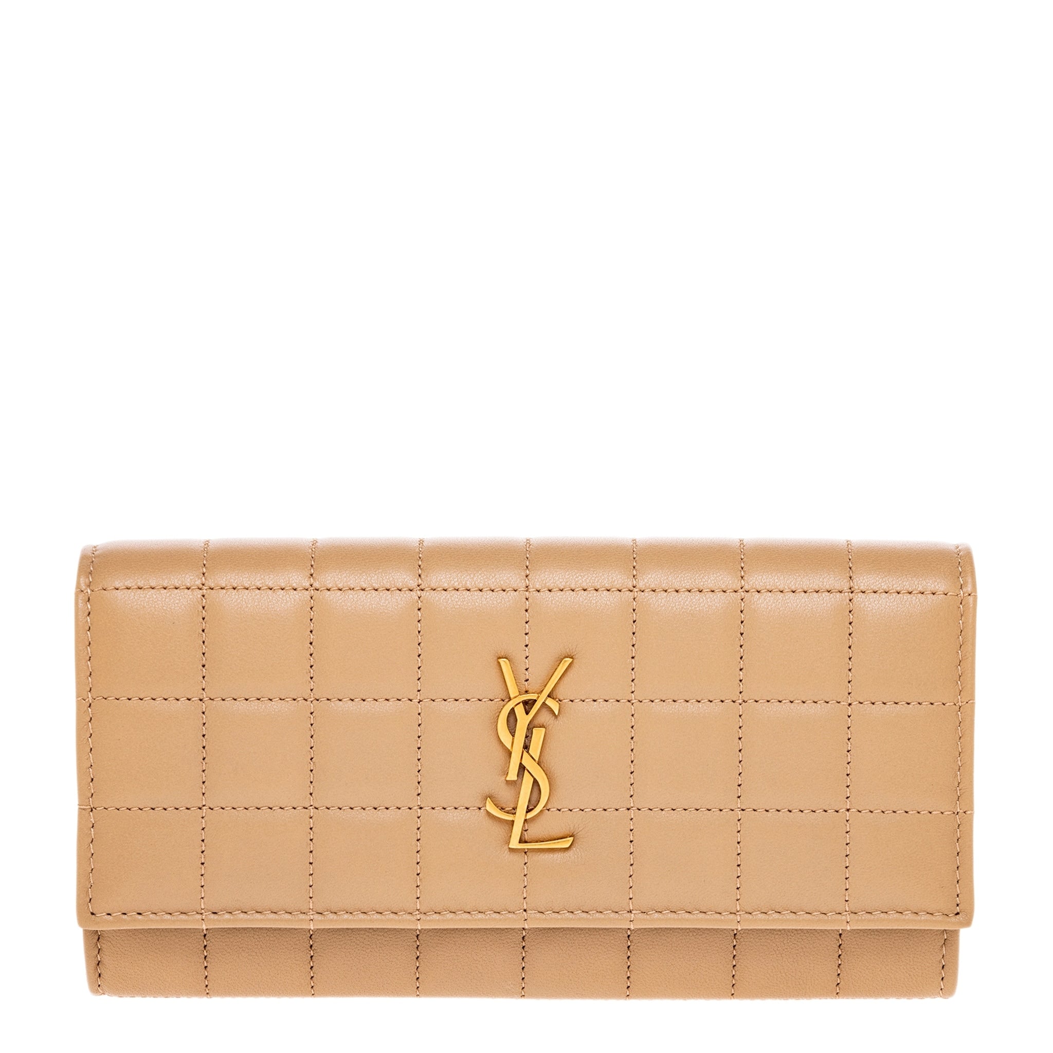 Saint Laurent Cassandre Matelassé Wallet