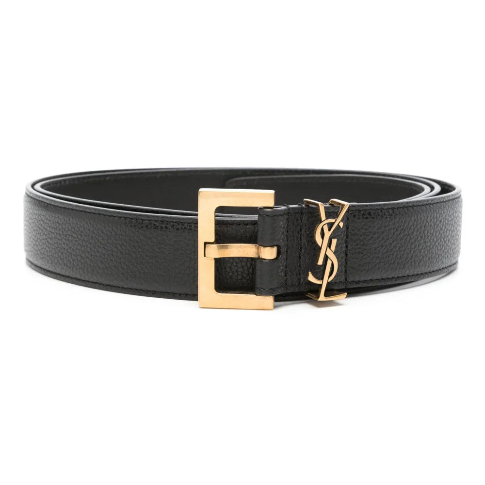 Saint Laurent Cassandre Thin Belt