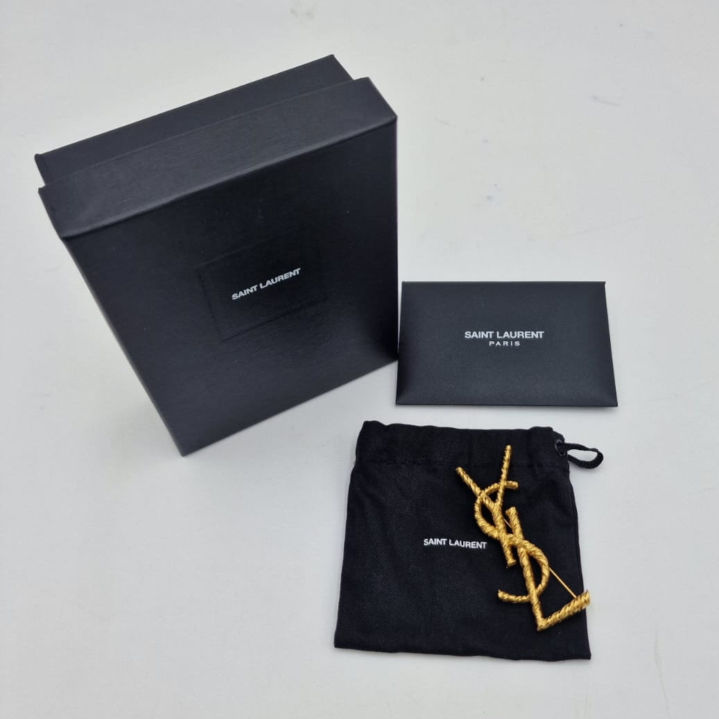 Saint Laurent Brooch