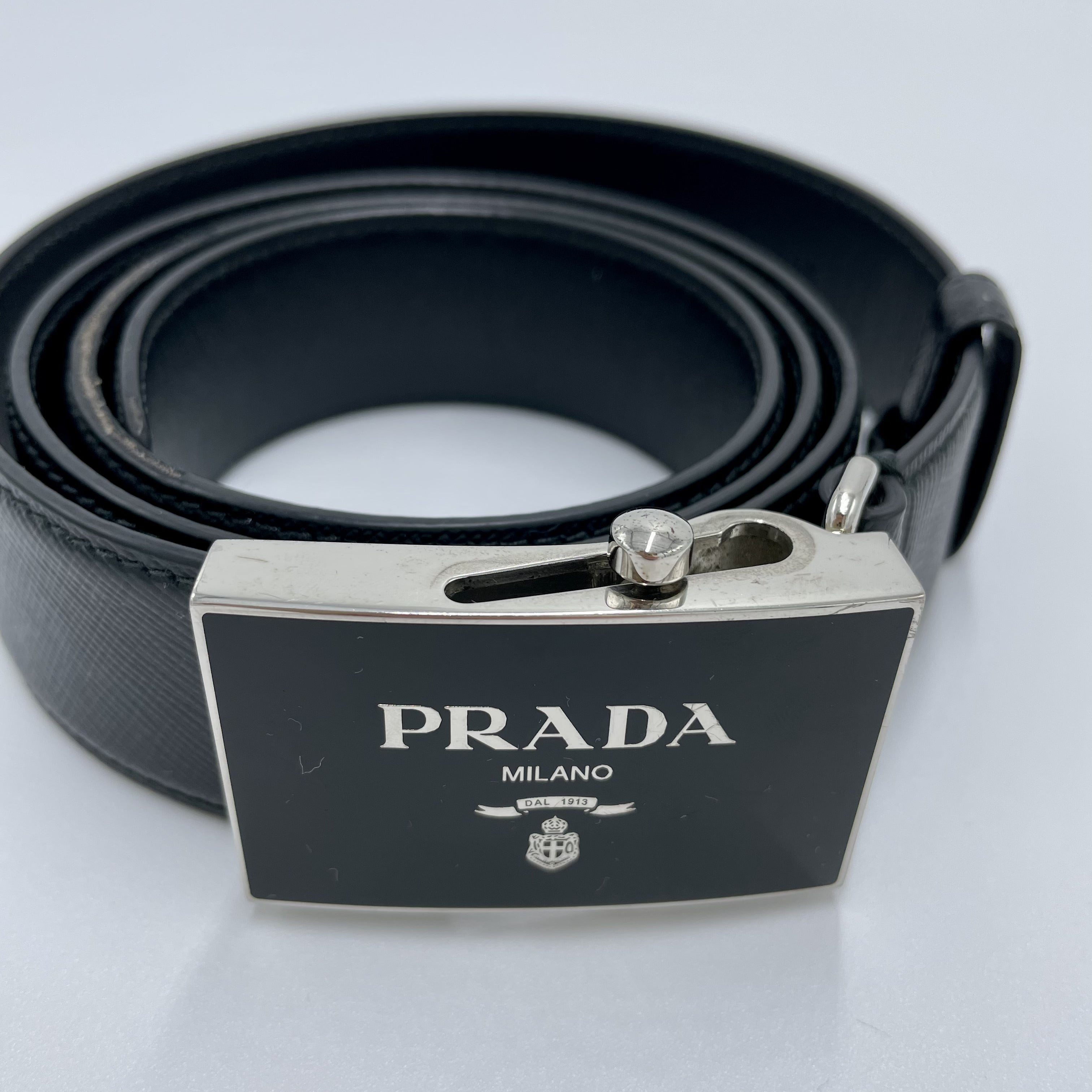 Prada Men's Saffiano Belt