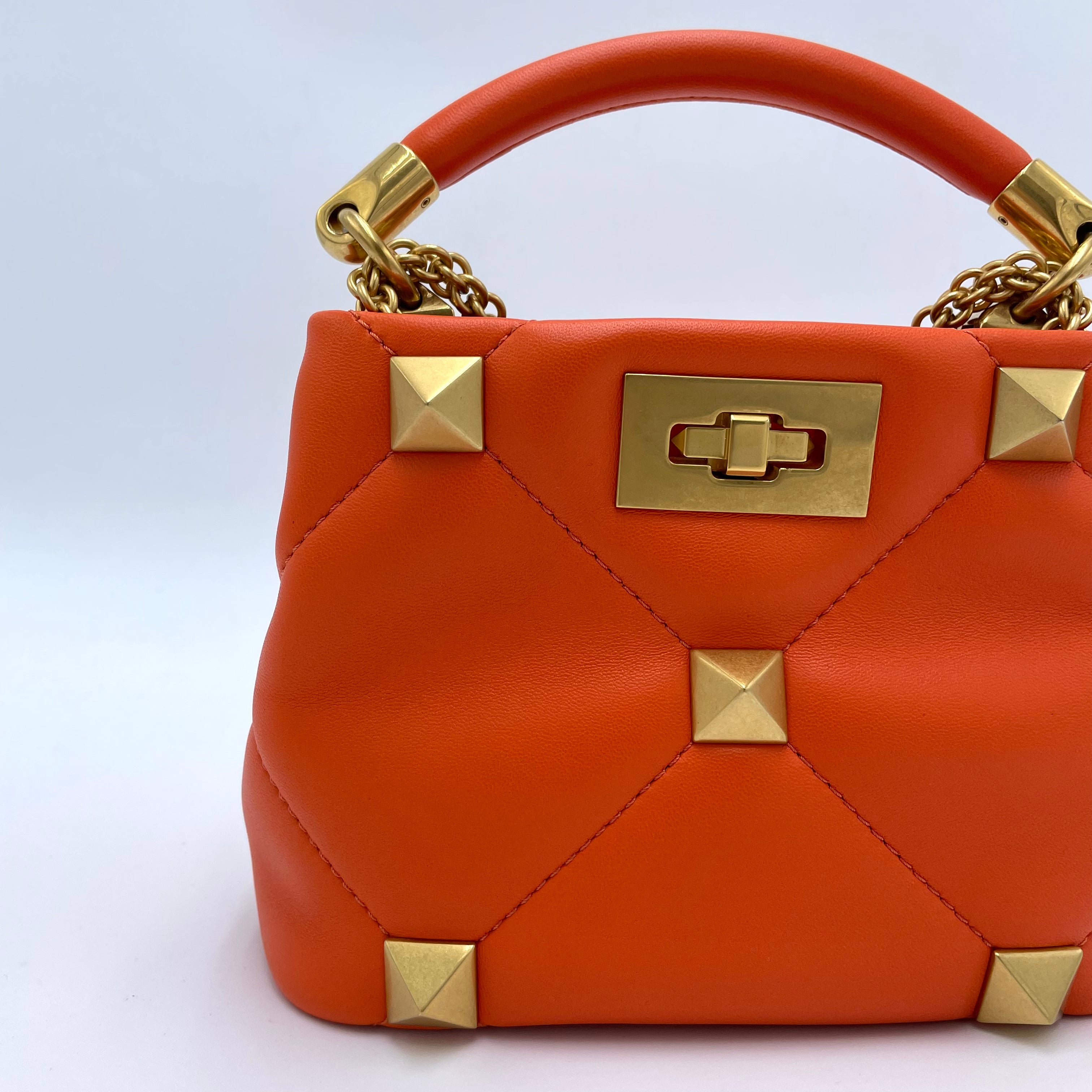 Valentino Garavani Roman Stud The Handle Mini