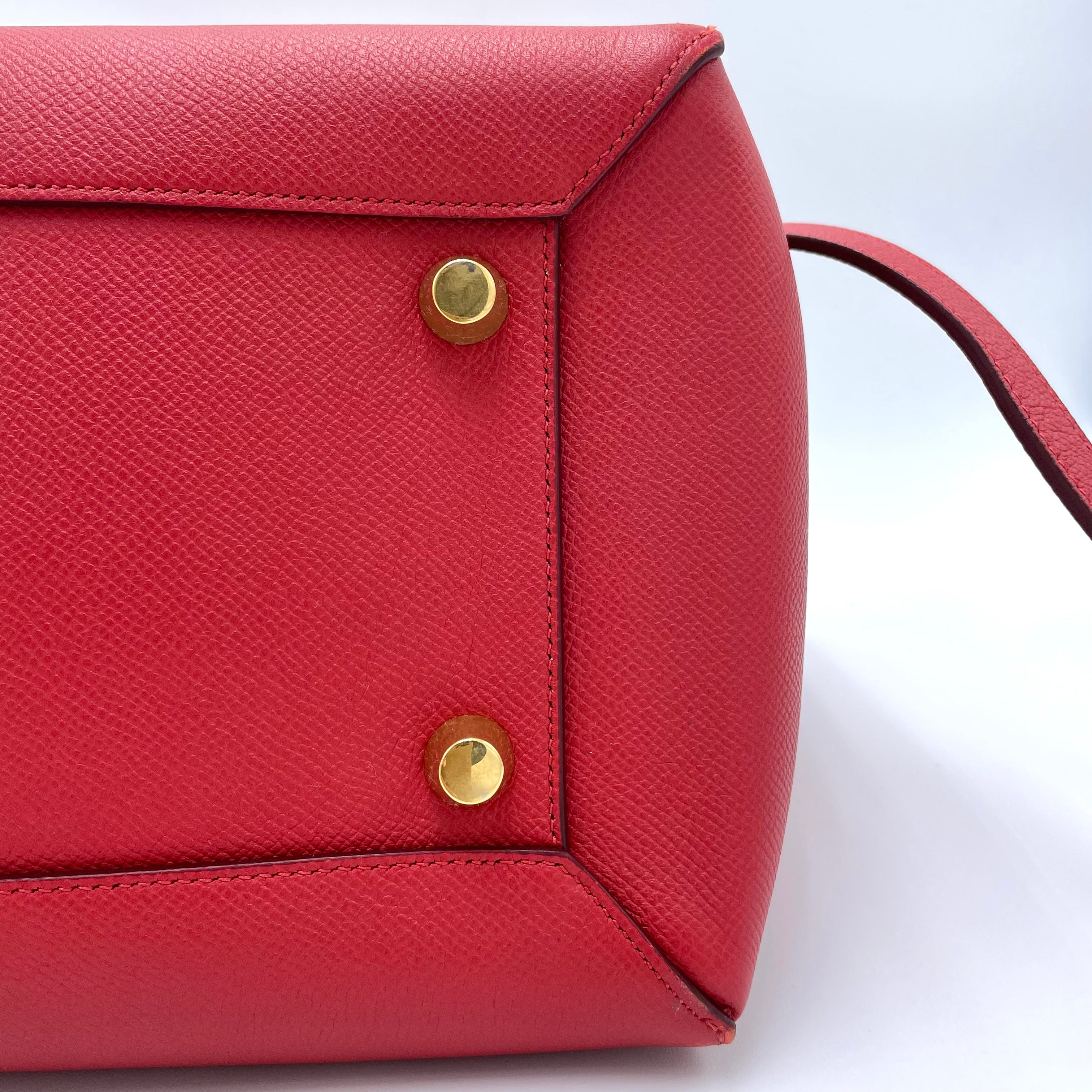 Céline Mini Belt Bag Ruby