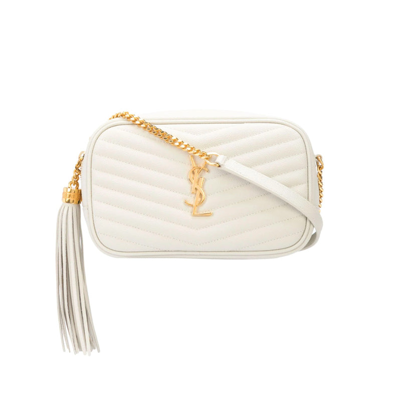 Saint Laurent Lou Mini Bag Blanc Vintage