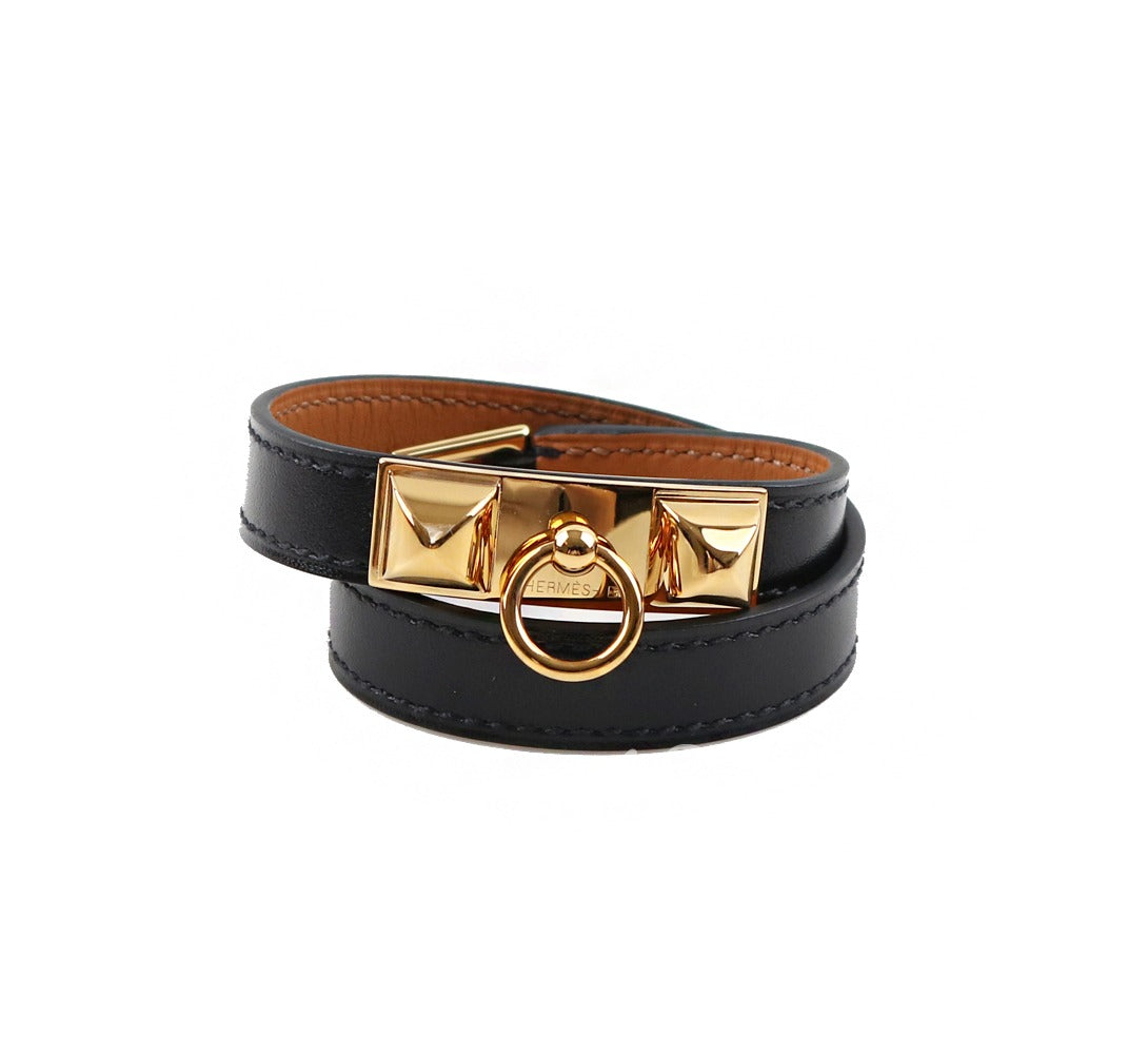 Hermès Rivale Double Tour Bracelet